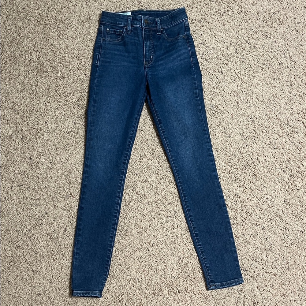 GAP High Rise Universal Jegging in Deep Blue